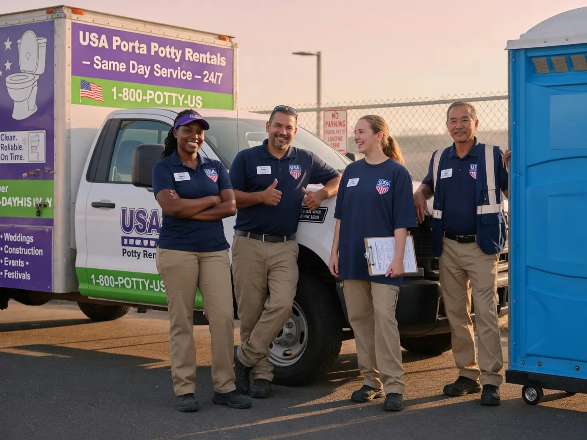Porta Potty Rental company in Palmyra, NJ